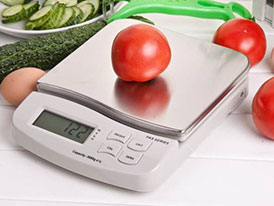 The kitchen is also equipped with high-precision weighing sensor, high-precision electronic kitchen scale ml215-01